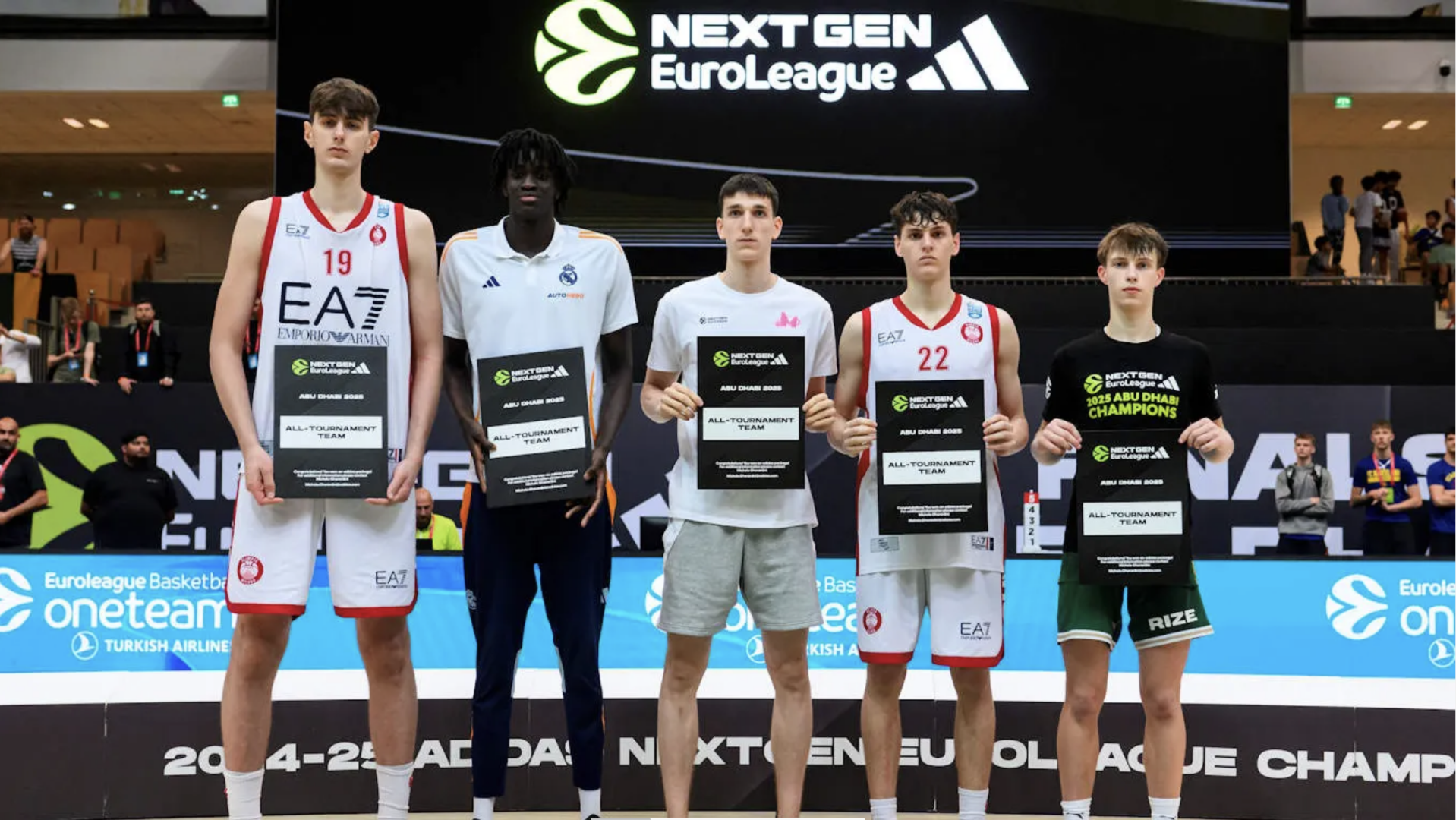 Sidi Gueye NextGen all-tournament team